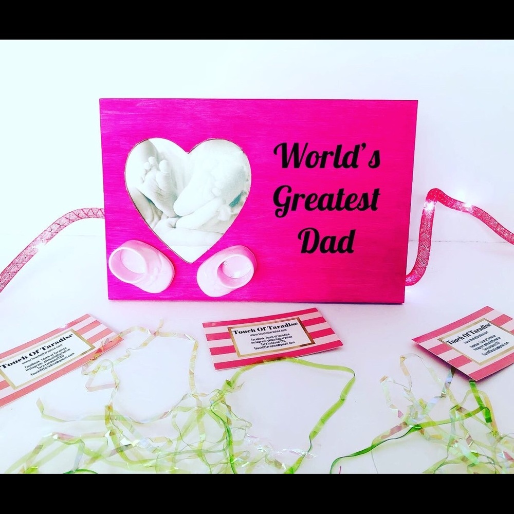 Sentimental Father’s Day Gift/Baby Announcement